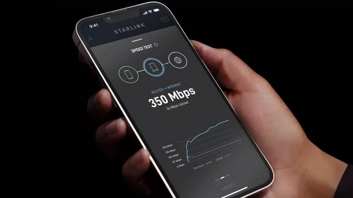 Musk sử dụng internet vệ tinh cho Smart Phone