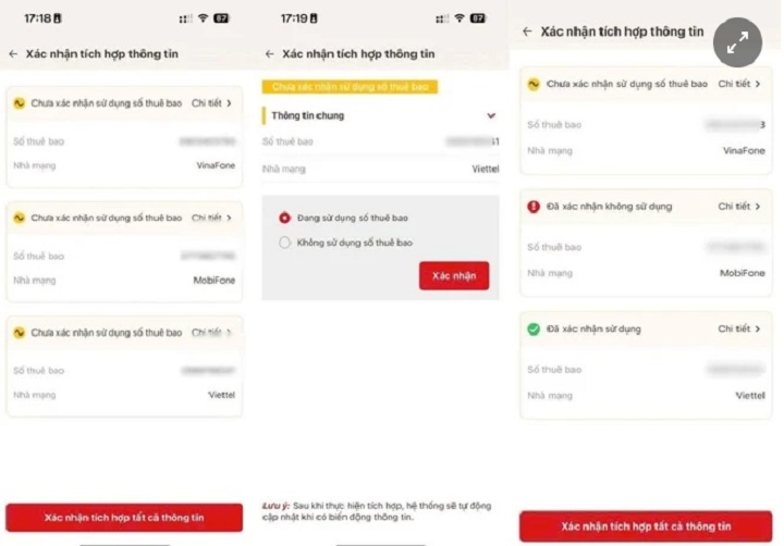 Cách tự xác thực Sim chính chủ trên VnEID để không bị khóa