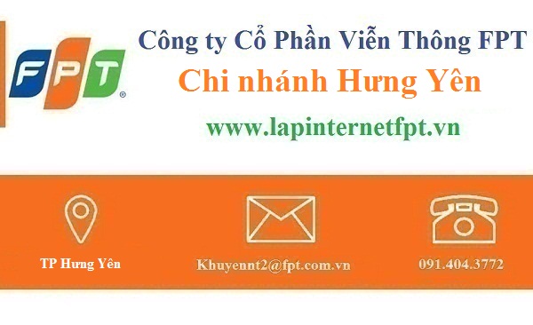 Lắp đặt internet FPT Hưng Yên
