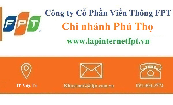 Lắp đặt mạng FPT Phú Thọ