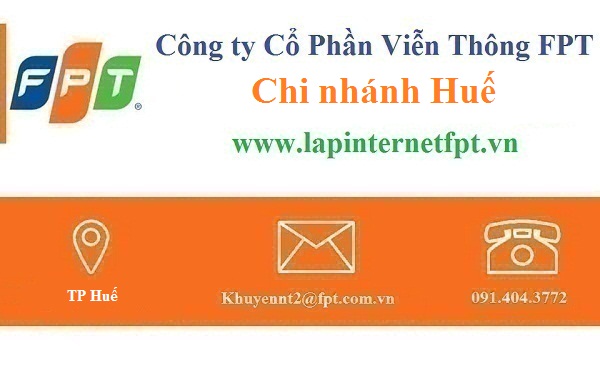 Lắp internet FPT Thừa Thiên Huế