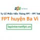 Lắp đặt internet FPT huyện Ba Vì Hà Nội giá cực sốc