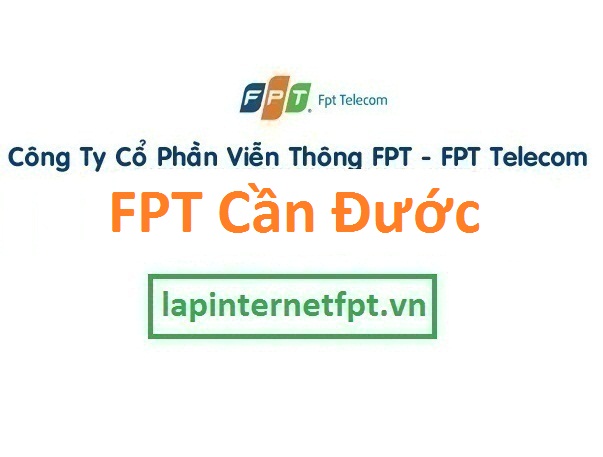 Lắp internet FPT huyện Cần Đước 