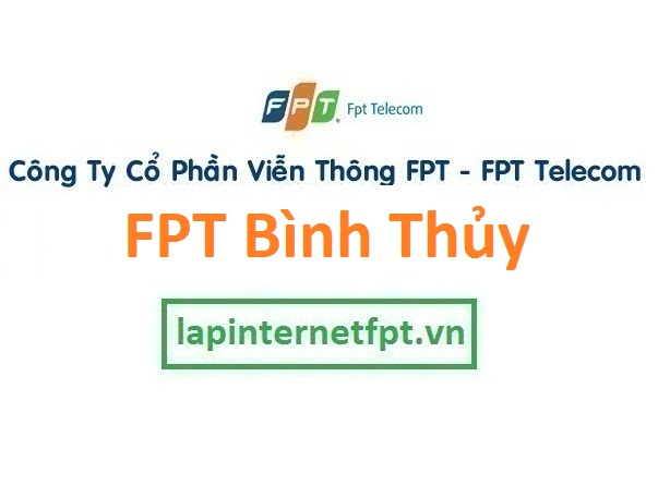 Lắp đặt internet FPT quận Bình Thủy Cần Thơ