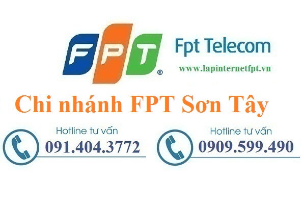 Lắp đặt mạng internet FPT thị xã Sơn Tây Hà Nội
