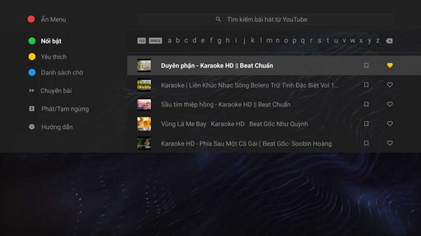 Karaoke Plus trên Fpt play box