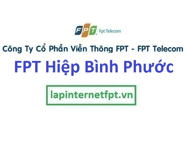 Lắp internet FPT phường Hiệp Bình Phước quận Thủ Đức