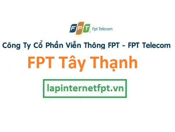 Lắp mạng FPT phường Tây Thạnh