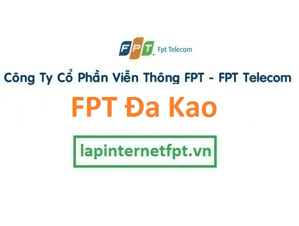 Lắp đặt internet FPT phường Đa Kao 