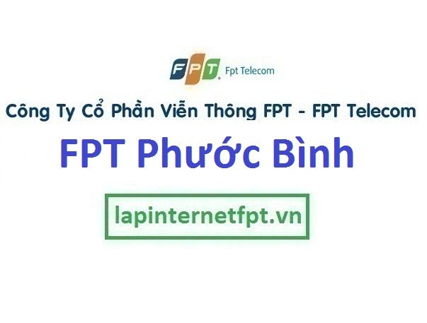 Lắp mạng internet FPT phường Phước Bình TPHCM