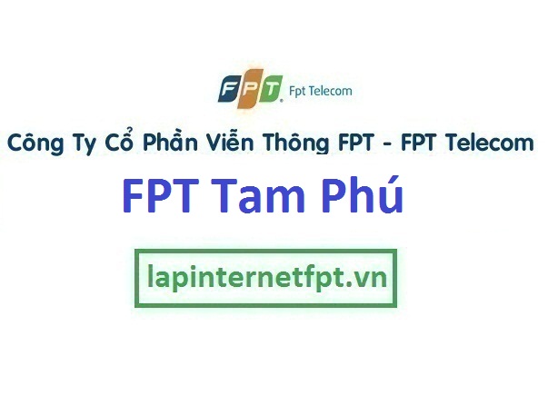 Lắp đặt internet wifi FPT phường Tam Phú