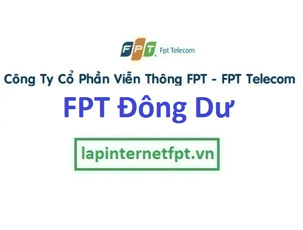 Lắp internet fpt xã Đông Dư