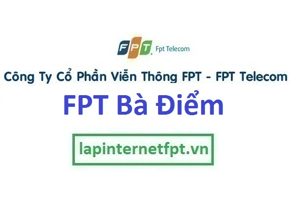 Lắp mạng FPT xã Bà Điểm huyện Hóc Môn TPHCM