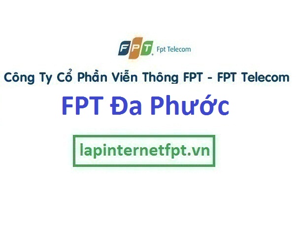 Lắp mạng internet FPT xã Đa Phước