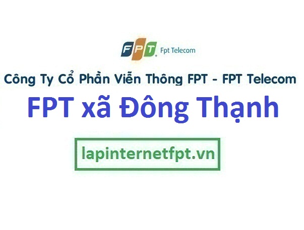 Lắp đặt internet FPT xã Đông Thạnh huyện Hóc Môn