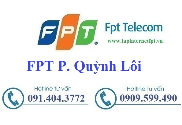 Đăng ký cáp quang FPT phường Quỳnh Lôi
