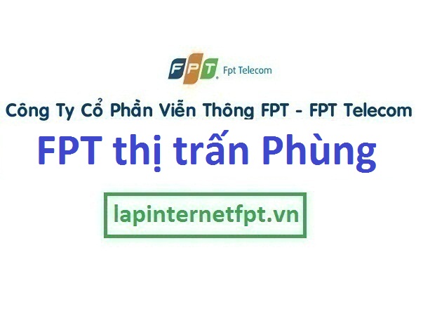 Lắp mạng FPT thị trấn Phùng