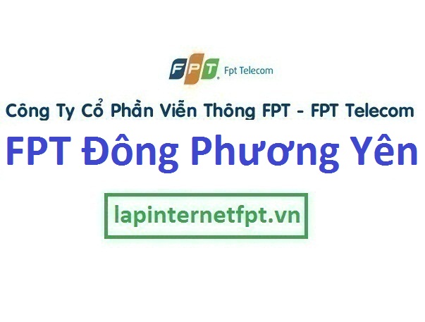 Lắp đặt mạng FPT xã Đông Phương Yên huyện Chương Mỹ Hà Nội