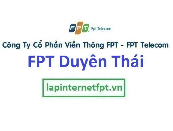 Lắp mạng FPT xã Duyên Thái