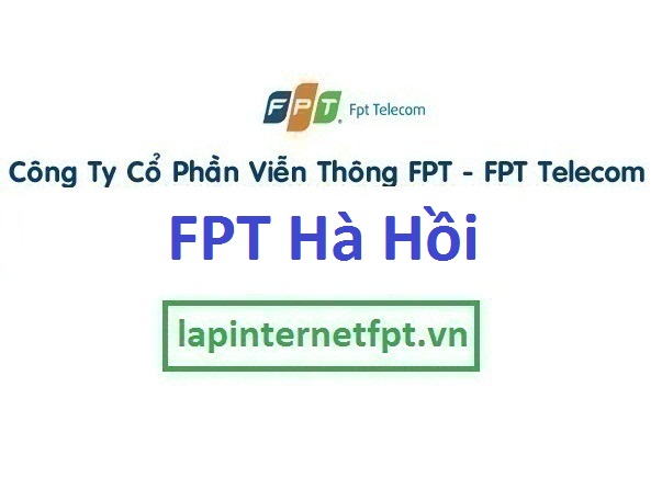 Lắp đặt internet FPT xã Hà Hồi