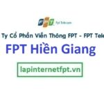 Lắp mạng FPT xã Hiền Giang