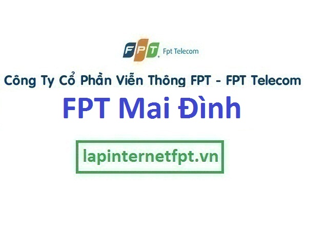 Lắp đặt internet FPT ở xã Mai Đình