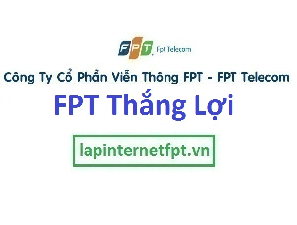 Lắp đặt internet FPT xã Thắng Lợi huyện Thường Tín Hà Nội