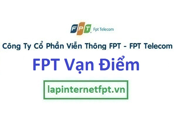 Lắp internet fpt xã Vạn Điểm