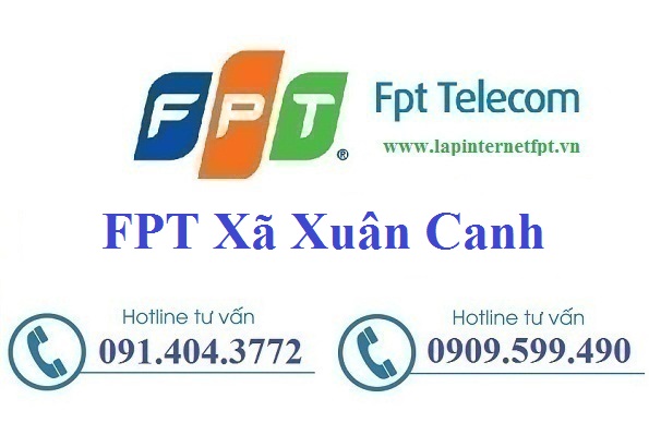 Đăng ký cáp quang FPT xã Xuân Canh