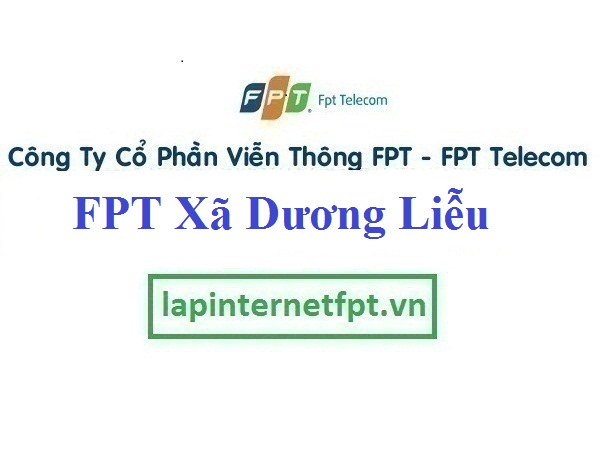Lắp internet FPT xã Dương Liễu huyện Hoài Đức Hà Nội