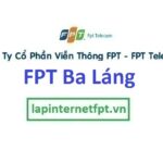 Lắp Đặt Mạng FPT phường Ba Láng quận Cái Răng Cần Thơ