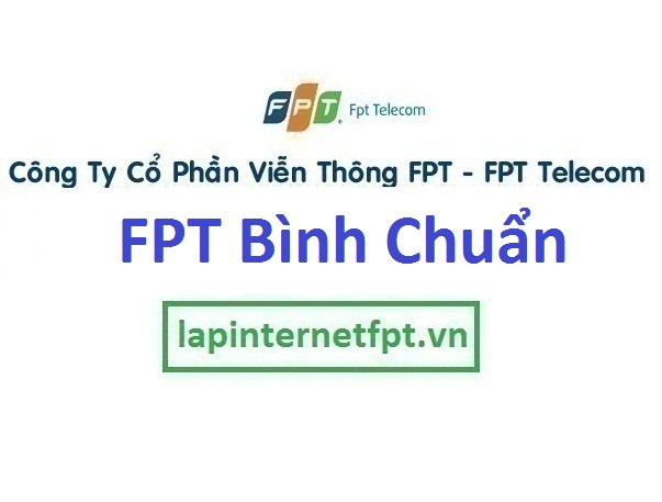 Lắp đặt mạng Fpt tại phường Bình Chuẩn