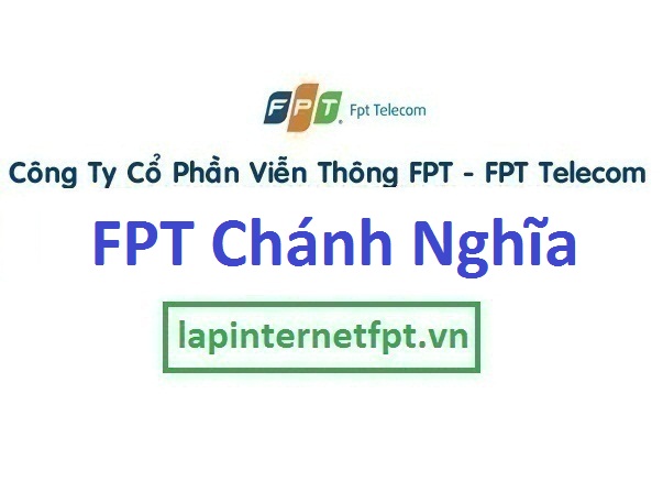 Lắp đặt internet FPT phường Chánh Nghĩa Thủ Dầu Một Bình Dương