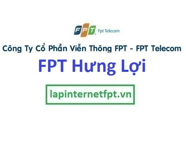 Lắp internet FPT phường Hưng Lợi quận Ninh Kiều Cần Thơ