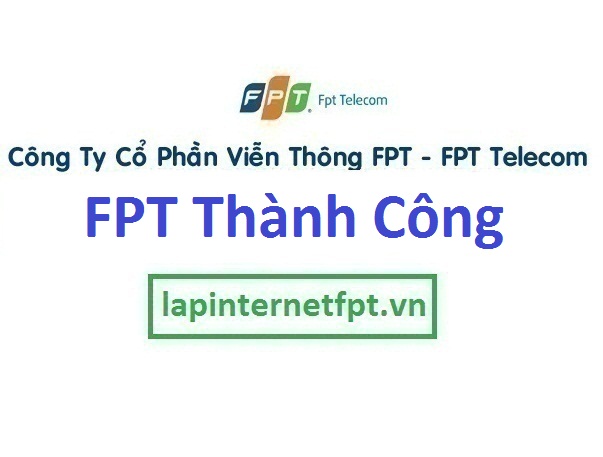 Lắp mạng FPT phường Thành Công