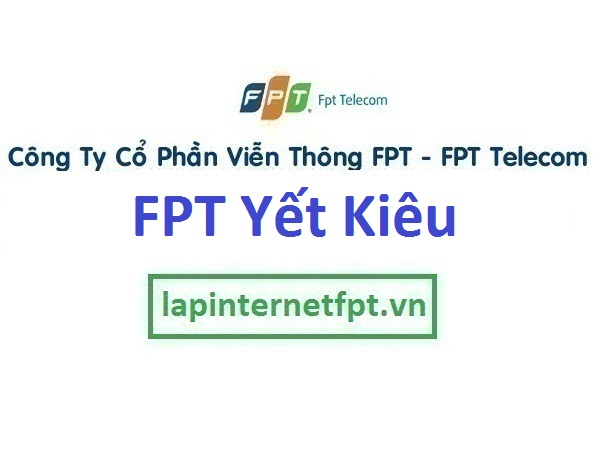 Lắp đặt mạng FPT phường Yết Kiêu quận Hà Đông Hà Nội