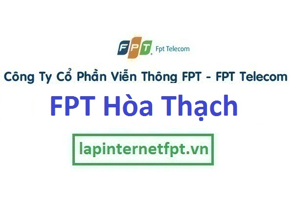 Lắp đặt mạng FPT ở xã Hòa Thạch
