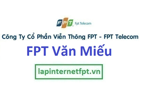 Lắp mạng FPT phường Văn Miếu 