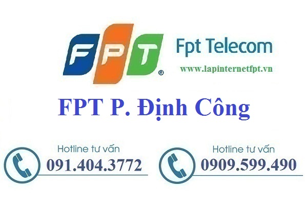 Lắp mạng FPT phường Định Công
