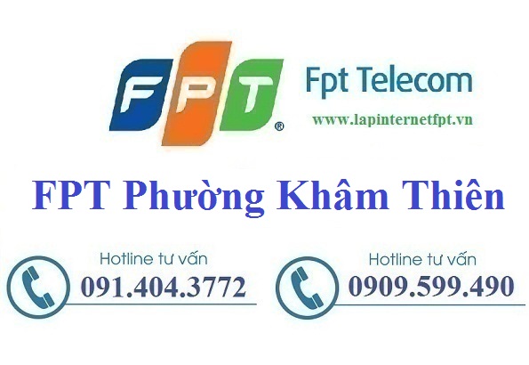 Lắp internet FPT phường Khâm Thiên