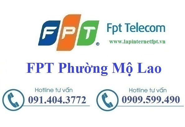 Đăng ký cáp quang FPT phường Mộ Lao