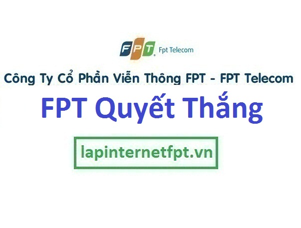 Lắp mạng FPT phường Quyết Thắng thành phố Biên Hòa Đồng Nai