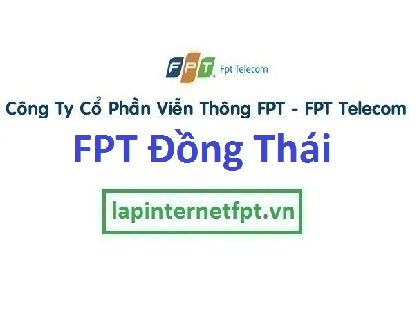 Lắp đặt internet FPT xã Đồng Thái huyện An Dương Hải Phòng