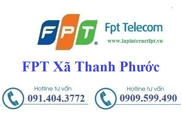 Đăng ký cáp quang FPT xã Thanh Phước