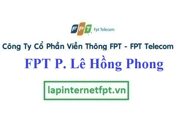Lắp Đặt Internet FPT Phường Lê Hồng Phong Thành Phố Thái Bình