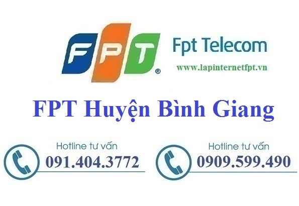 Đăng ký cáp quang FPT Huyện Bình Giang