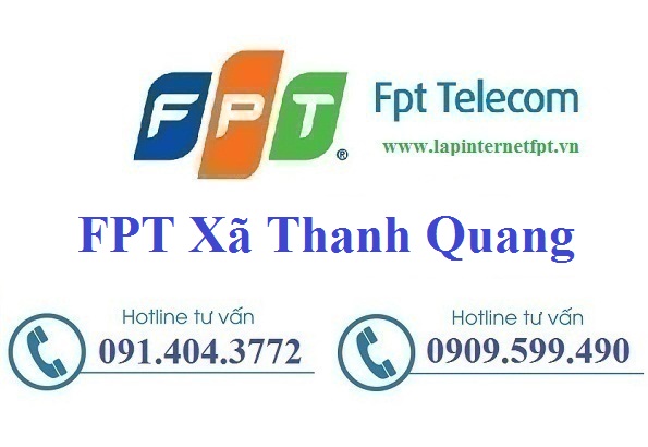Đăng ký cáp quang FPT Xã Thanh Quang