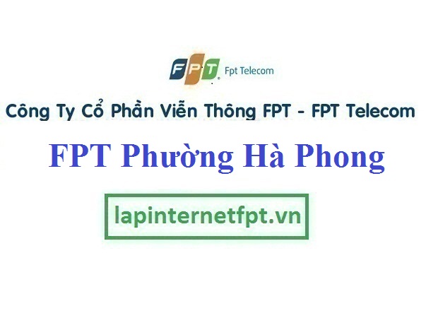 Đăng ký cáp quang FPT Phường Hà Phong