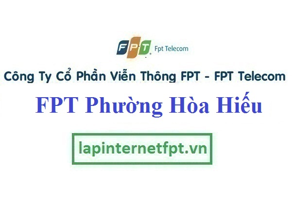 Lắp Đặt Mạng FPT Phường Hòa Hiếu Thị Xã Thái Hòa Nghệ An
