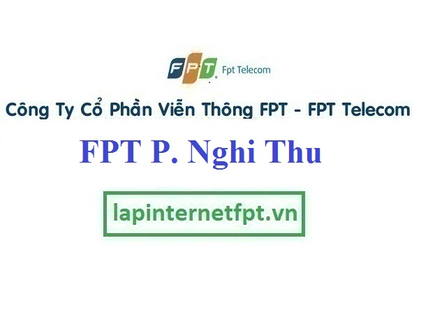 Lắp Đặt Mạng FPT Phường Nghi Thu Thị Xã Cửa Lò Nghệ An